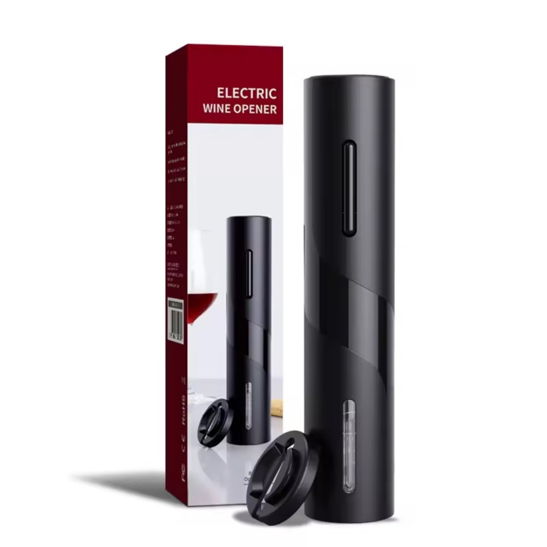 Electric Can Opener - ที่เปิดขวดไวน์ไฟฟ้าอัตโนมัติสีแดงไวน์ Corkscrew ที่เปิดไวน์ไวน์เครื่องมือห้องครัวผลิตภัณฑ์ประสิทธิภาพพลาสติก