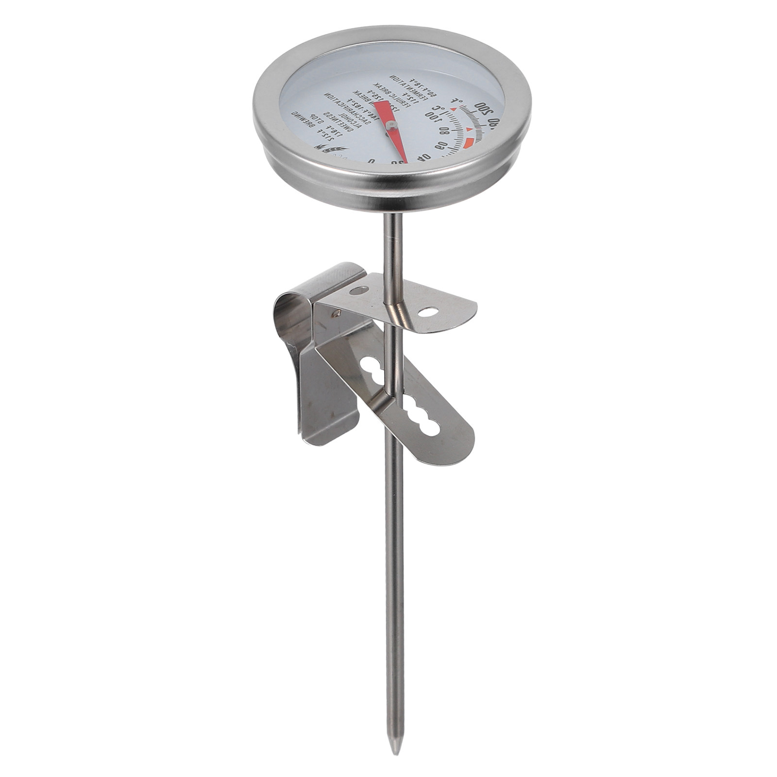 Instant Read Thermometer - โพรบวัดอุณหภูมิแบบถอดได้ ทำจากสแตนเลส 304 แบบพกพา วัดอุณหภูมิได้ทันที สำหรับนม
