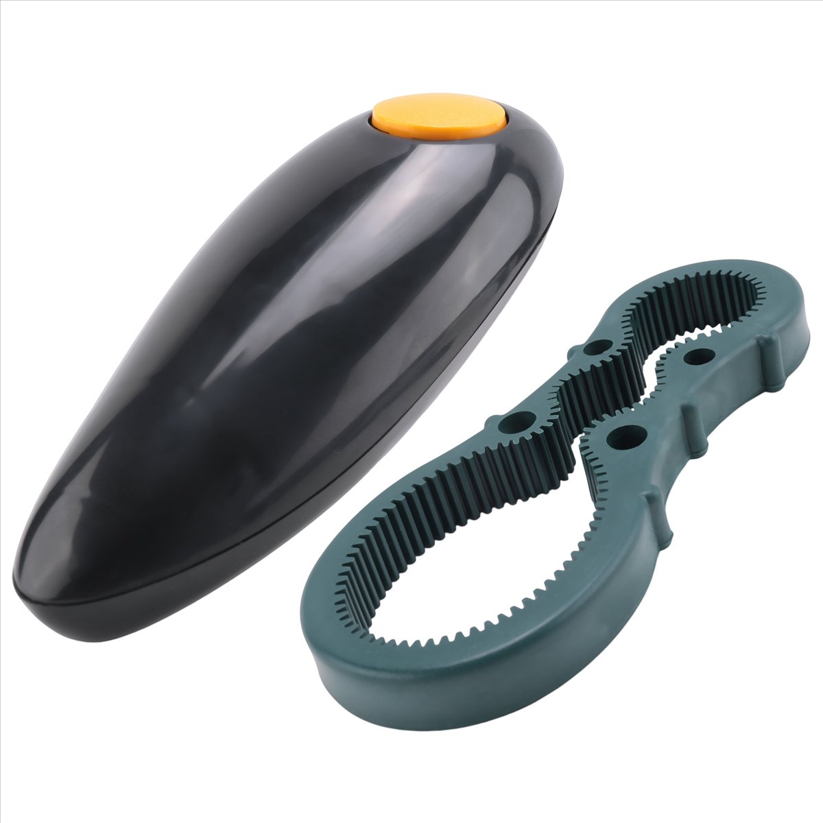 Electric Can Opener - ที่เปิดกระป๋องไฟฟ้า newA10R แบบกดครั้งเดียว พร้อมฝาปิดขอบเรียบ ปลอดภัยสำหรับแม่บ้าน ผู้สูงอายุ