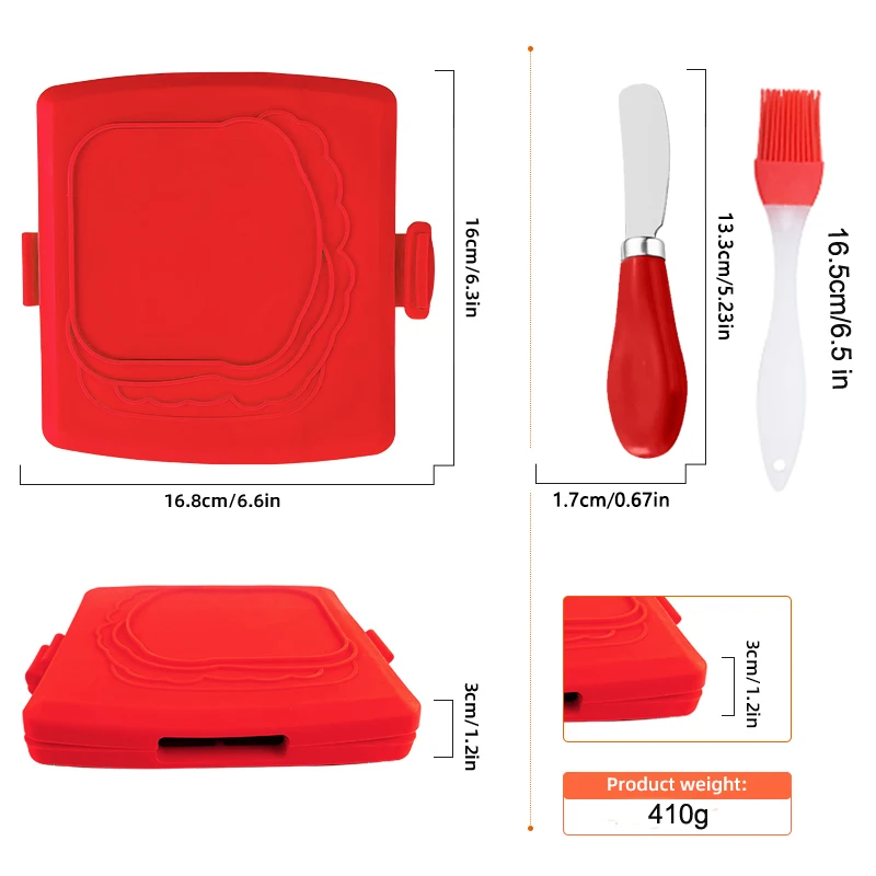 เครื่องปิ้งขนมปังแบบ 3 ชิ้น พร - Kitchen Gadgets Set บทวิจารณ์และราคา