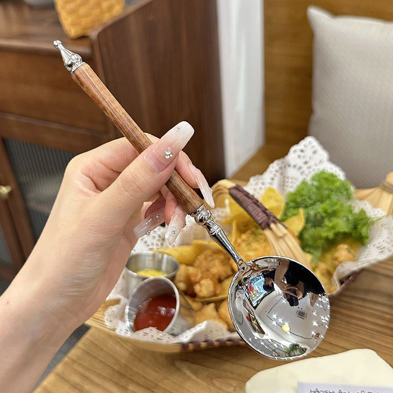 ช้อนขนมหวาน ช้อนซุป ช้อนสเตนเล - Kitchen Gadgets To Gift บทวิจารณ์และราคา