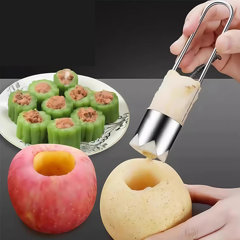 ผลไม้สแตนเลส Core Remover Appl - Kitchen Gadgets & Toys บทวิจารณ์และราคา