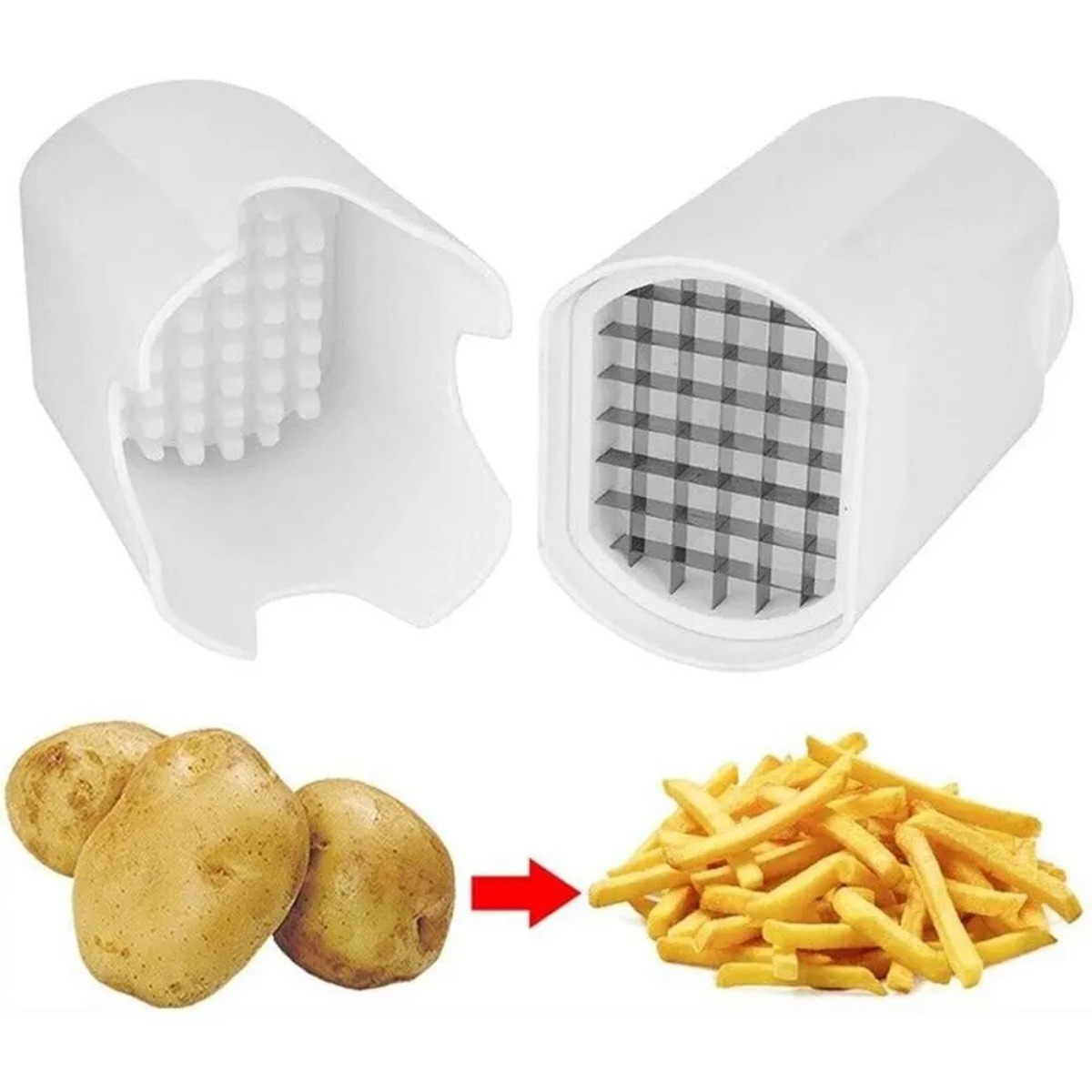 เครื่องตัดเฟรนช์ฟรายส์สีขาว เค - Kitchen Gadgets Luxury บทวิจารณ์และราคา