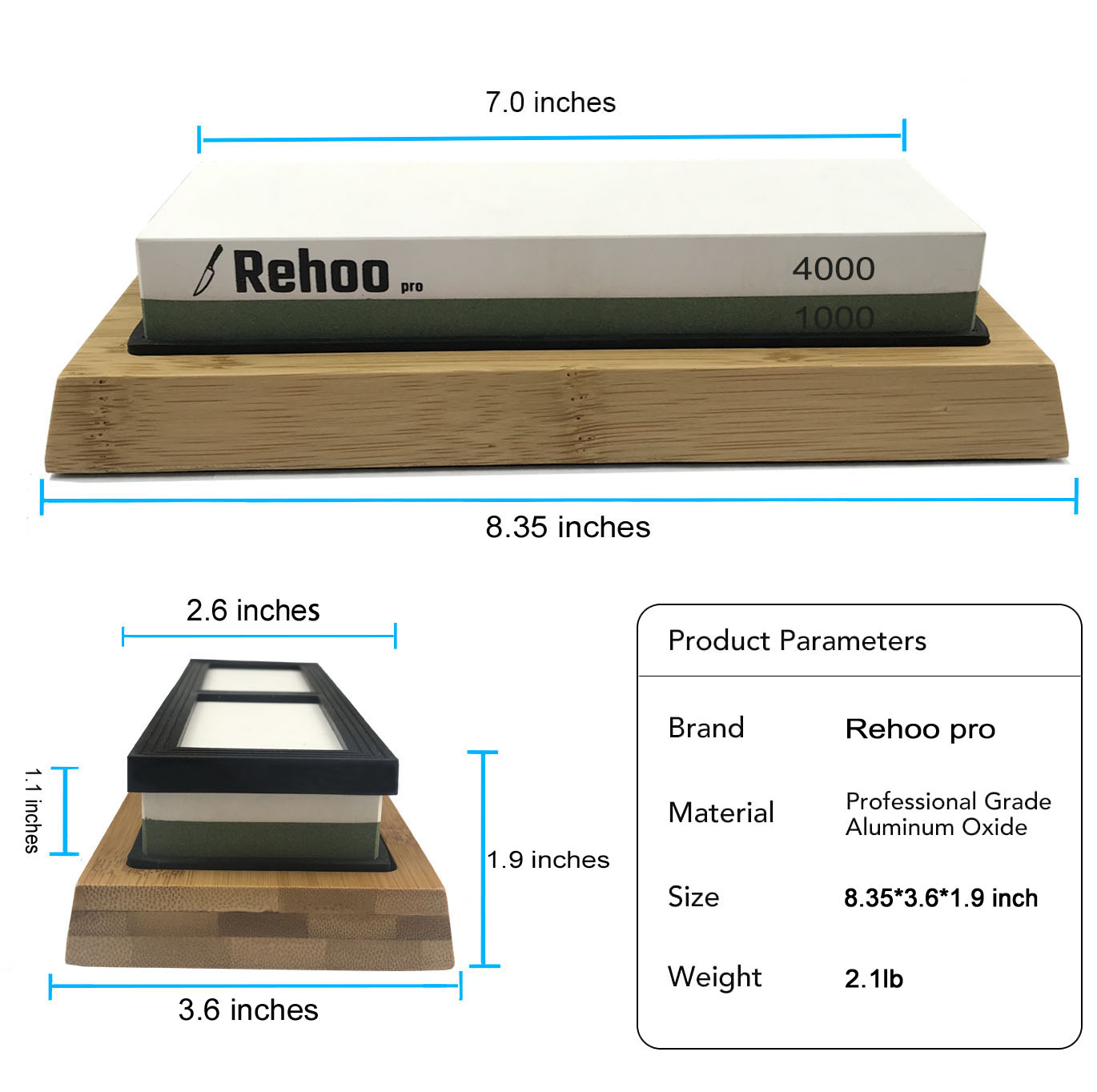 Rehoo Double-Sided Sharpening  - Kitchen Gadgets Set บทวิจารณ์และราคา