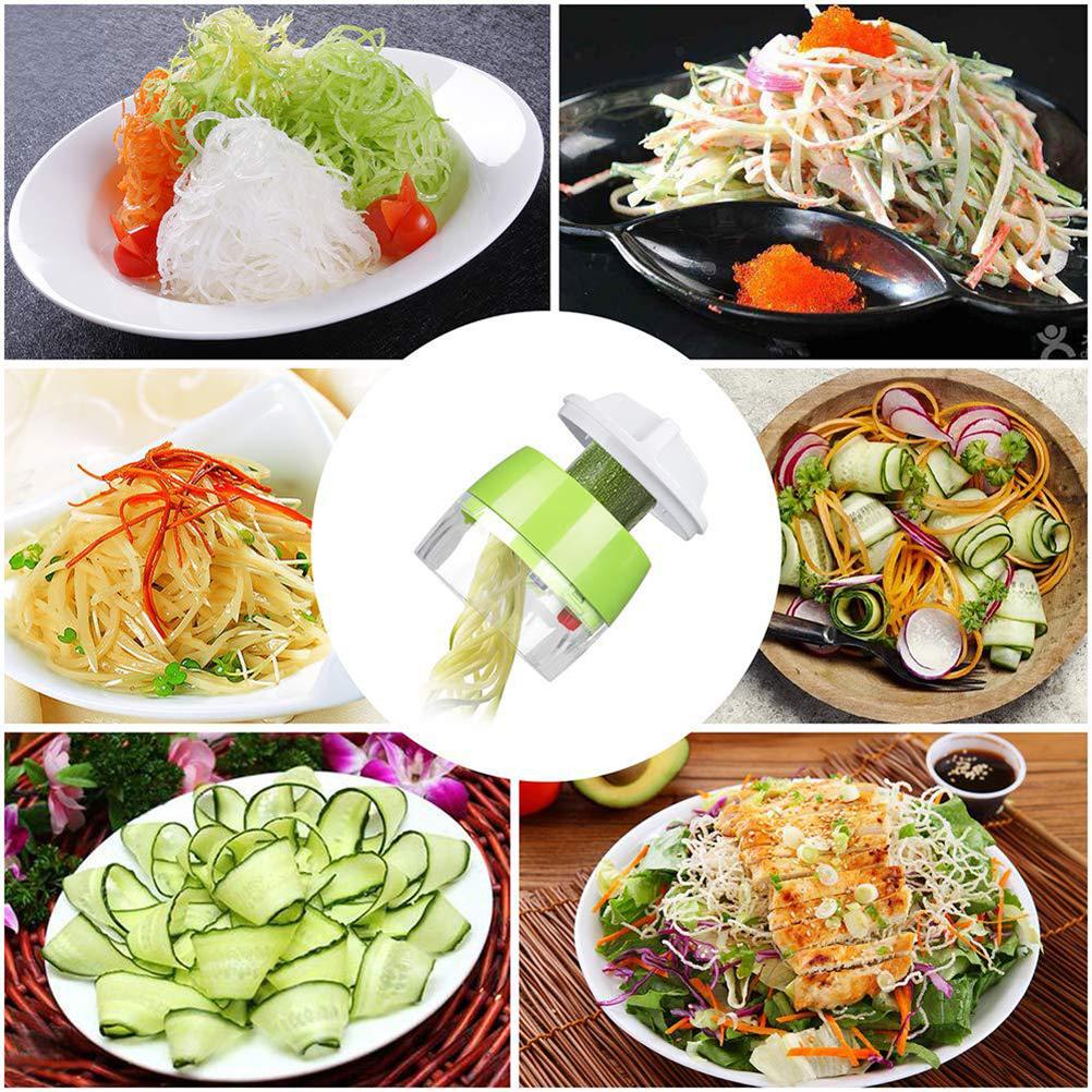 เครื่องตัดผัก เครื่องตัดเกลียว - Kitchen Gadgets Vegetable Cutter บทวิจารณ์และราคา