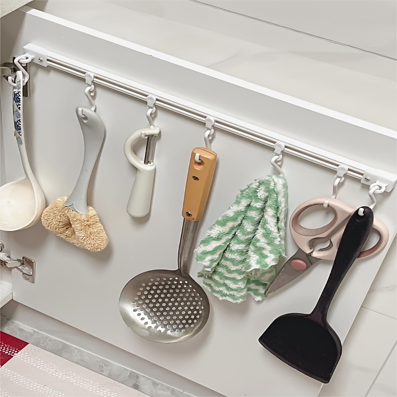 ตะขอแขวนอุปกรณ์ครัวแบบไม่ต้องเ - Kitchen Gadgets Cabinet บทวิจารณ์และราคา