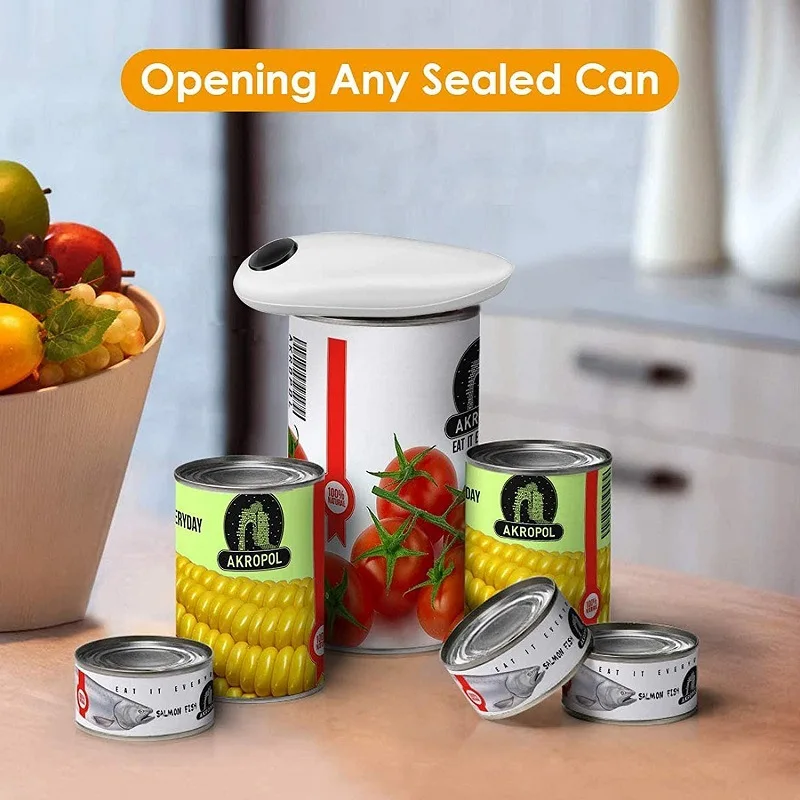 ที่เปิดกระป๋องไฟฟ้าที่เปิดขวดพ - Electric Can Opener บทวิจารณ์และราคา