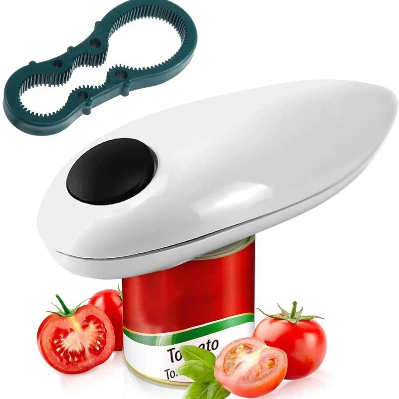ที่เปิดกระป๋องไฟฟ้าที่เปิดขวดพ - Electric Can Opener บทวิจารณ์และราคา