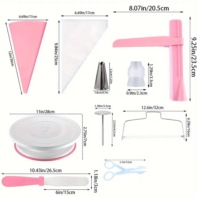 200 ชิ้น Ultimate เค้ก Turntab - Cake Decorating Turntable บทวิจารณ์และราคา