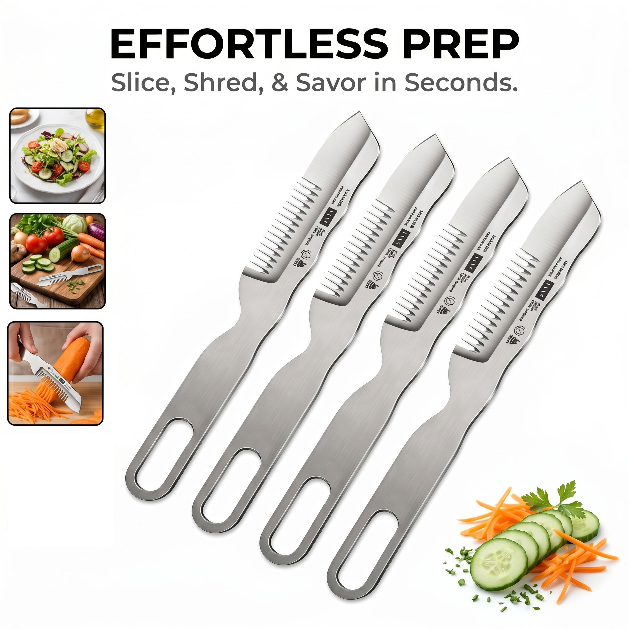 เครื่องตัดต้นหอมอเนกประสงค์ สแ - Kitchen Gadgets Vegetable Cutter บทวิจารณ์และราคา
