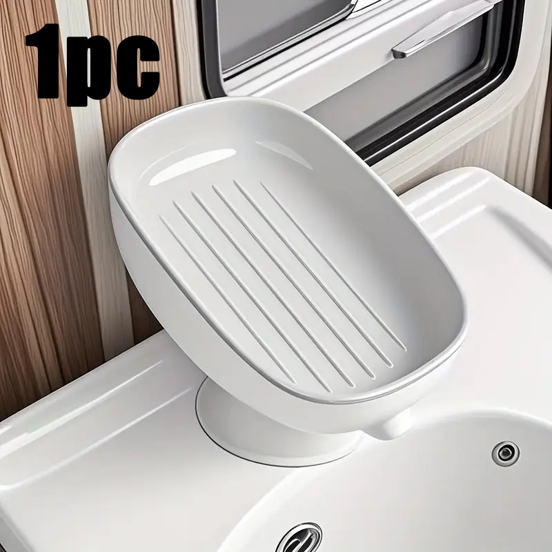 ที่วางสบู่แบบถ้วยดูด ระบายน้ำไ - Kitchen Gadgets Luxury บทวิจารณ์และราคา