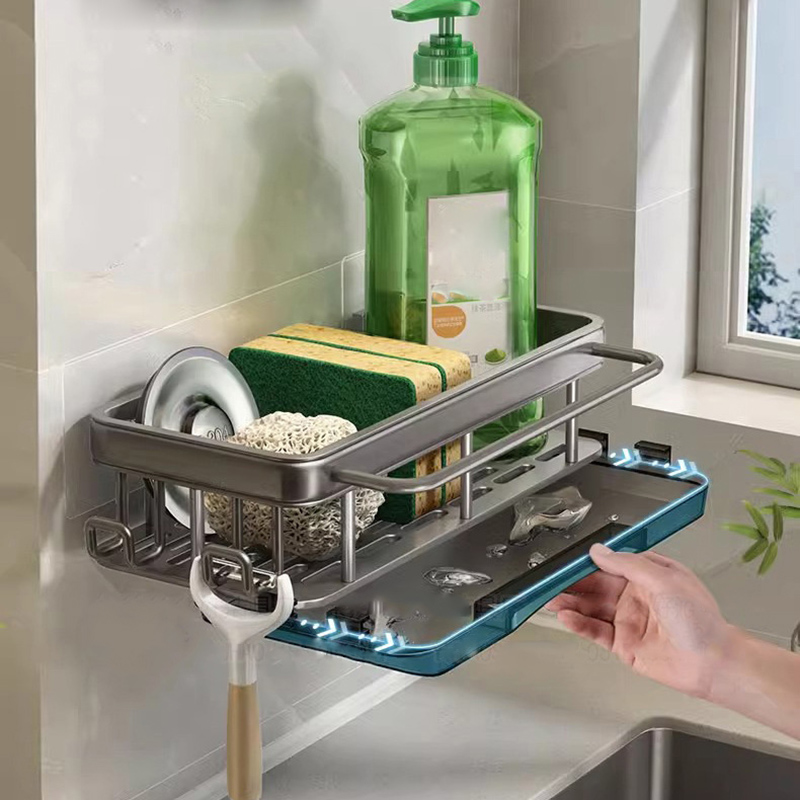 1 ชิ้นมัลติฟังก์ชั่ติดผนังท่อร - Kitchen Gadgets Cabinet บทวิจารณ์และราคา