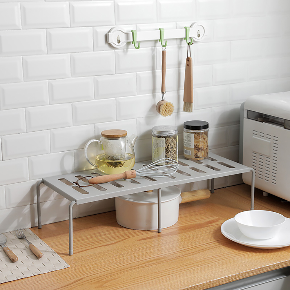 ยืดรองเท้าชั้นวางของห้องครัวเค - Kitchen Gadgets Cabinet บทวิจารณ์และราคา