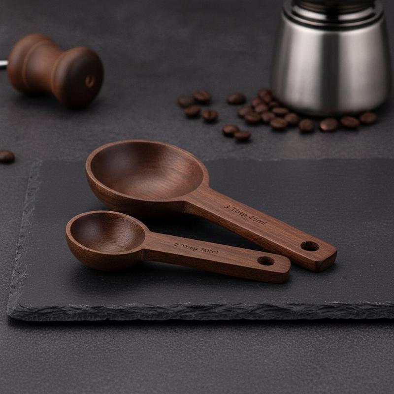 ช้อนตวงไม้ 7.5-45 มล. แบบพกพา  - Kitchen Gadgets To Gift บทวิจารณ์และราคา