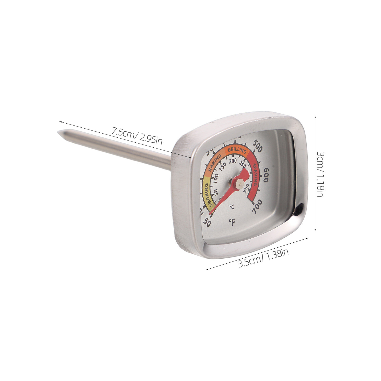 เกจวัดอุณหภูมิเตาย่างบาร์บีคิว - Instant Read Thermometer บทวิจารณ์และราคา