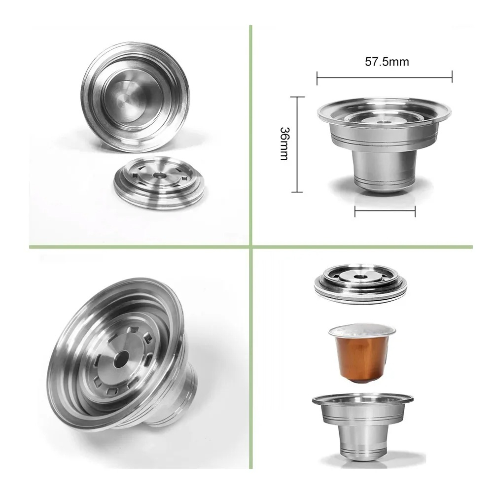 ตัวแปลงแคปซูลกรองกาแฟแบบใช้ซ้ำ - Delonghi Espresso Magnifica บทวิจารณ์และราคา