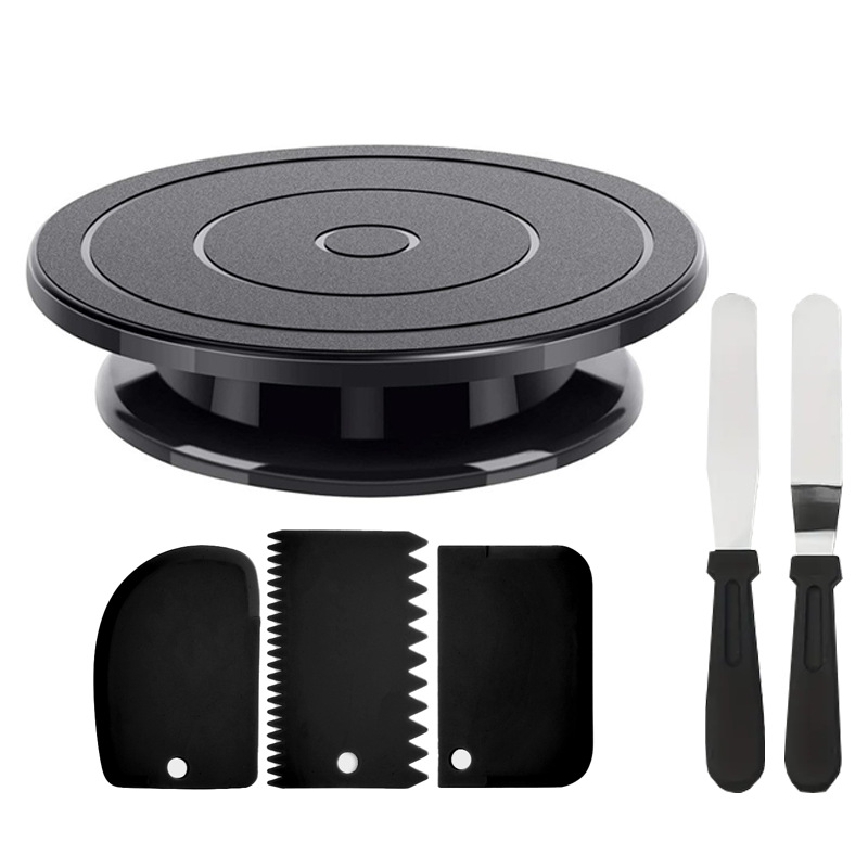 ชุดตกแต่งเค้ก 6 ชิ้น พร้อมแท่น - Cake Decorating Turntable บทวิจารณ์และราคา