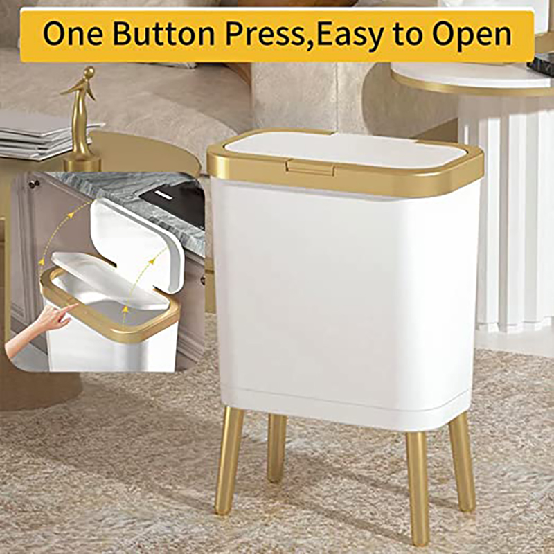 ถังขยะขนาดใหญ่หรูหรา ถังขยะสีท - Kitchen Gadgets Luxury บทวิจารณ์และราคา