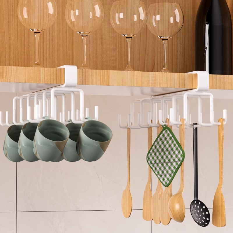 ตะขอแขวนชั้นวางของใต้ตู้ครัวใน - Kitchen Gadgets Under 100 บทวิจารณ์และราคา