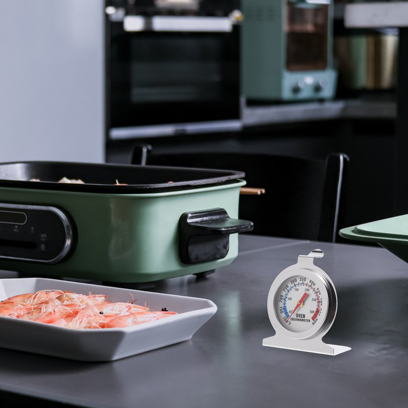 เทอร์โมมิเตอร์วัดอุณหภูมิเตาอบ - Instant Read Thermometer บทวิจารณ์และราคา