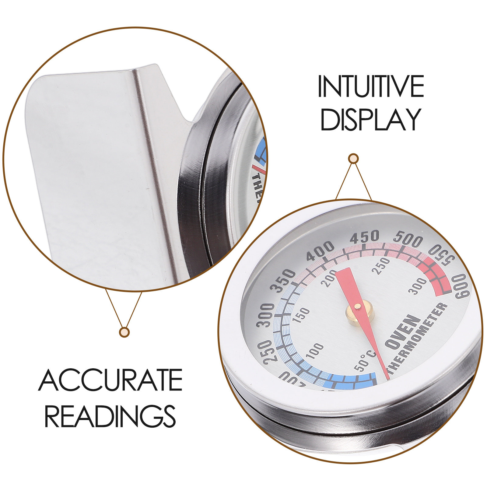 เทอร์โมมิเตอร์วัดอุณหภูมิเตาอบ - Instant Read Thermometer บทวิจารณ์และราคา