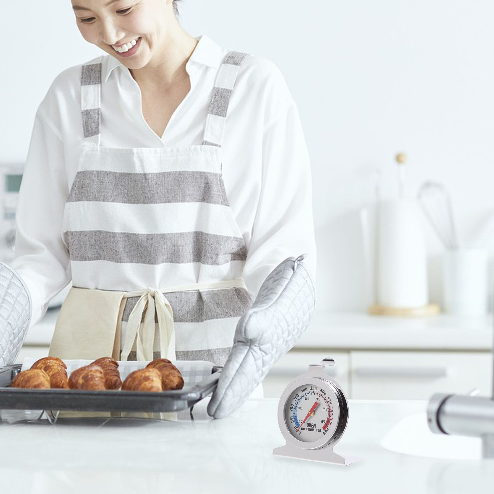 เทอร์โมมิเตอร์วัดอุณหภูมิเตาอบ - Instant Read Thermometer บทวิจารณ์และราคา