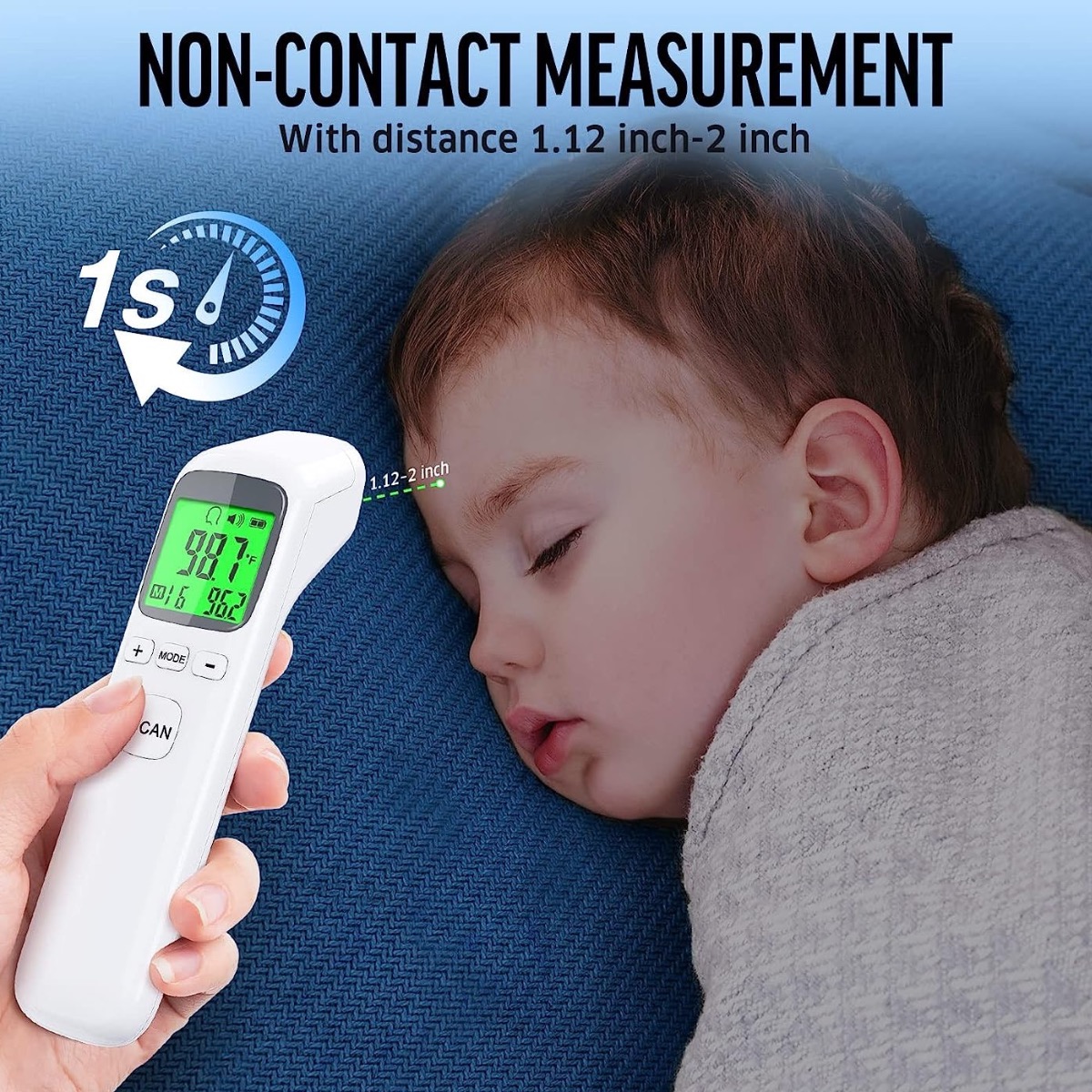 เครื่องวัดอุณหภูมิสำหรับผู้ใหญ - Instant Read Thermometer บทวิจารณ์และราคา