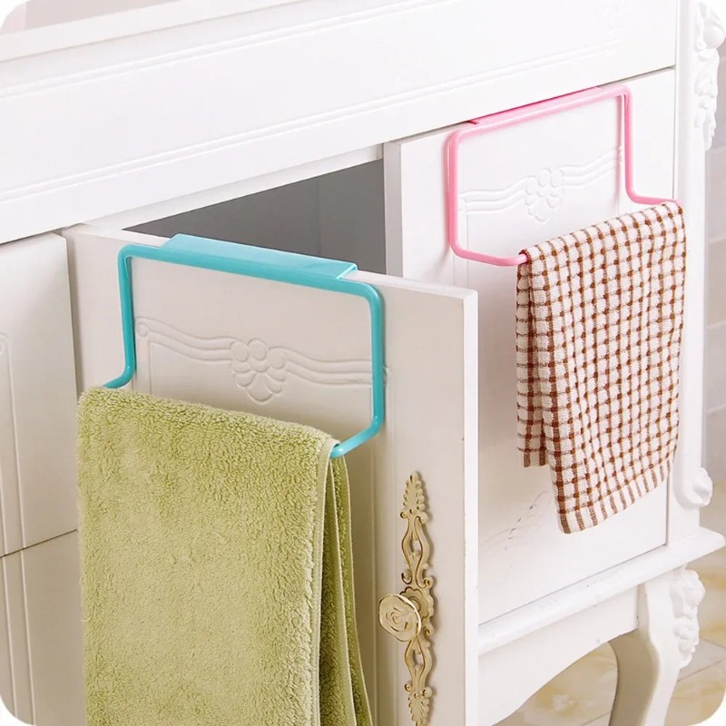ที่แขวนผ้าเช็ดตัวแบบแขวนพลาสติ - Kitchen Gadgets Cabinet บทวิจารณ์และราคา