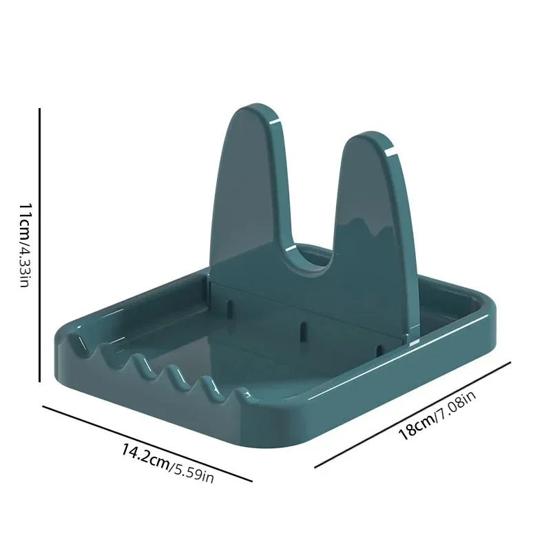 1 PC พับหม้อฝาปิดขาตั้งห้องครั - Kitchen Gadgets Under 100 บทวิจารณ์และราคา