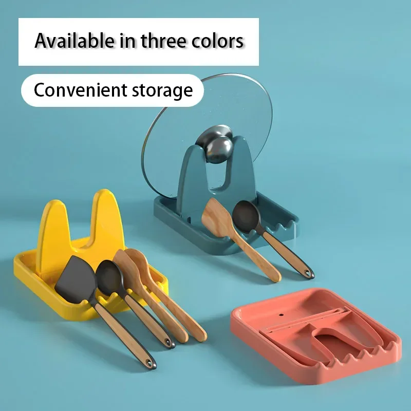 1 PC พับหม้อฝาปิดขาตั้งห้องครั - Kitchen Gadgets Under 100 บทวิจารณ์และราคา