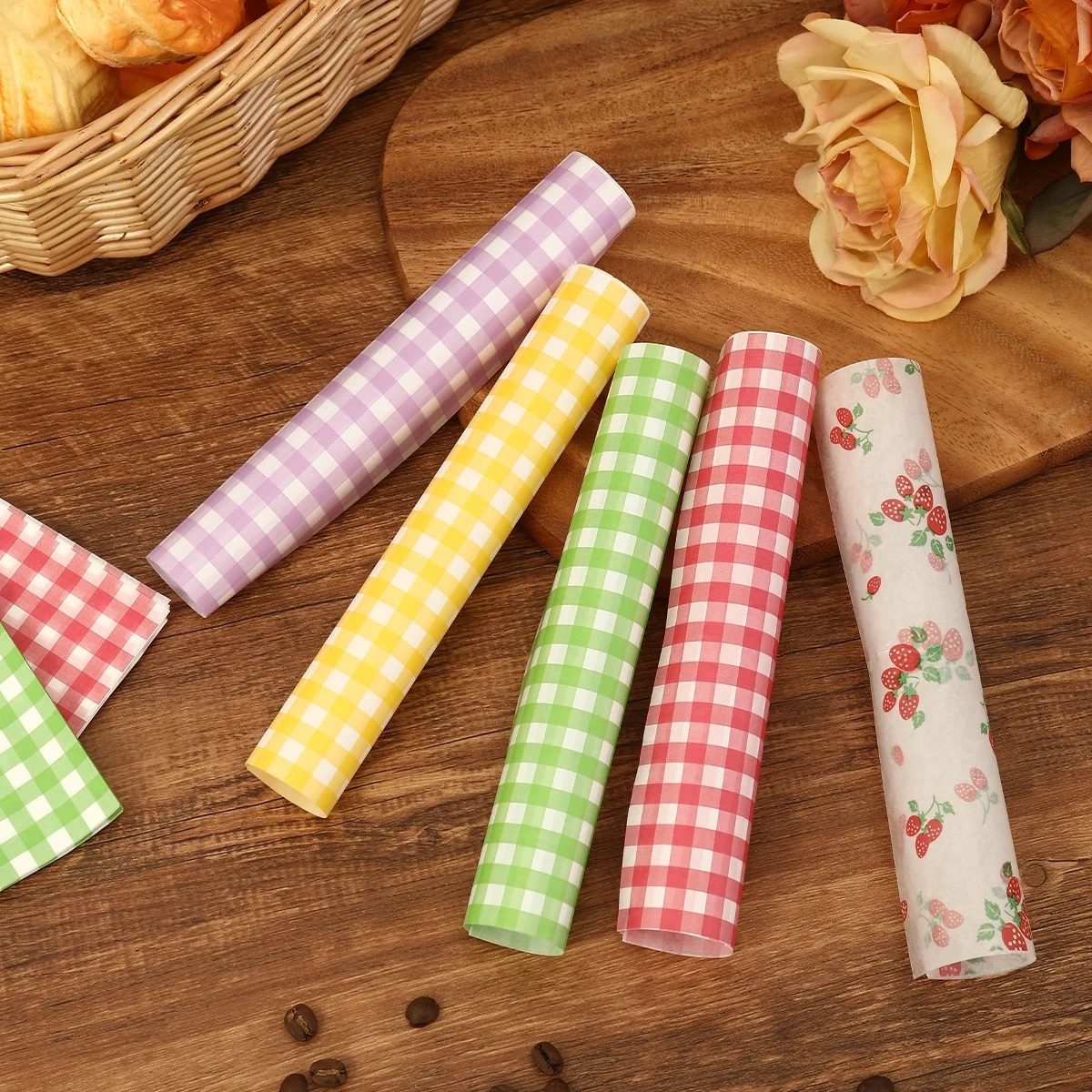 50 ชิ้น Oilproof กระดาษห่อสําห - Kitchen Gadgets To Gift บทวิจารณ์และราคา