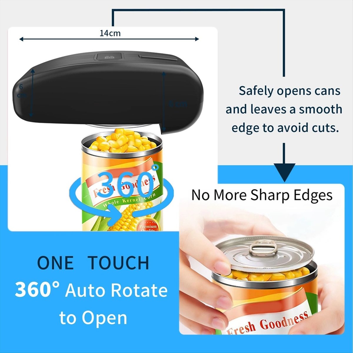 ที่เปิดกระป๋องไฟฟ้า BHBL - ที่ - Electric Can Opener บทวิจารณ์และราคา
