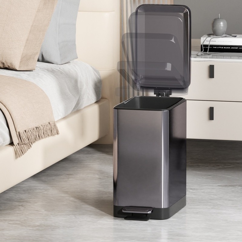ถังขยะสแตนเลสสุดหรูสำหรับห้องน - Kitchen Gadgets Luxury บทวิจารณ์และราคา