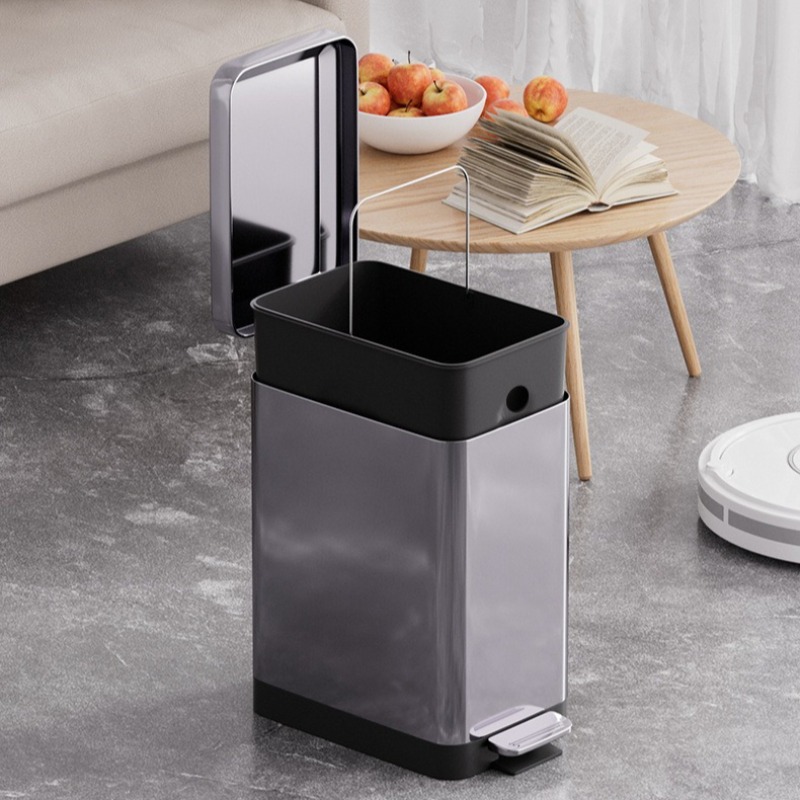 ถังขยะสแตนเลสสุดหรูสำหรับห้องน - Kitchen Gadgets Luxury บทวิจารณ์และราคา