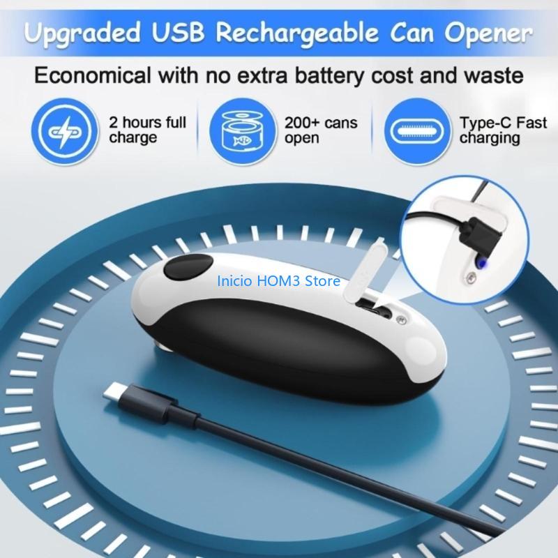 A5YD ที่เปิดกระป๋องไฟฟ้าด้านข้ - Electric Can Opener บทวิจารณ์และราคา