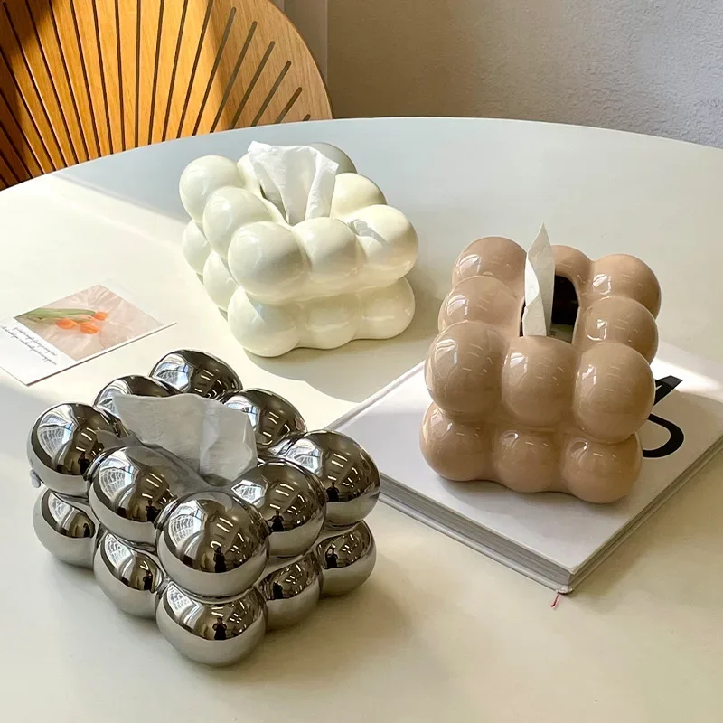กล่องใส่กระดาษทิชชูเซรามิกสไตล - Kitchen Gadgets Luxury บทวิจารณ์และราคา