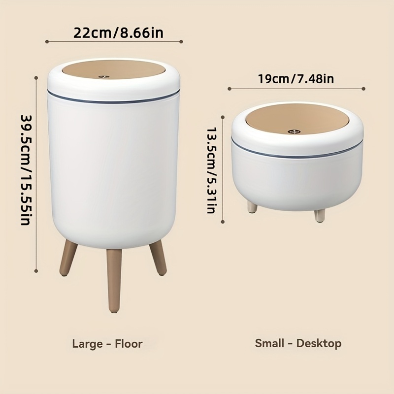 ถังขยะดีไซน์หรูหรา ฝาปิดแน่นหน - Kitchen Gadgets Luxury บทวิจารณ์และราคา