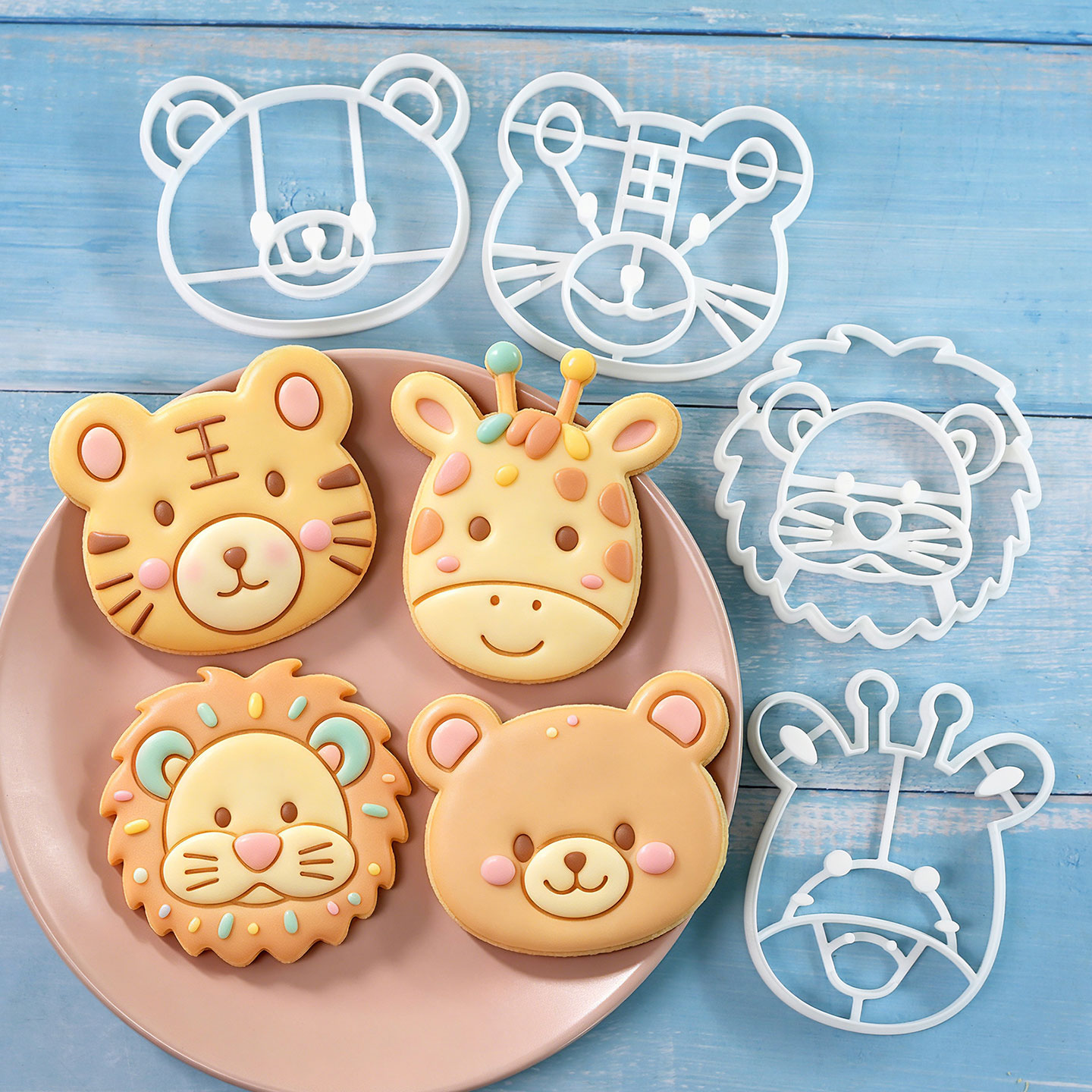ชุดตัวตัดคุกกี้รูปสัตว์ 4 ชิ้น - Kitchen Gadgets Set บทวิจารณ์และราคา