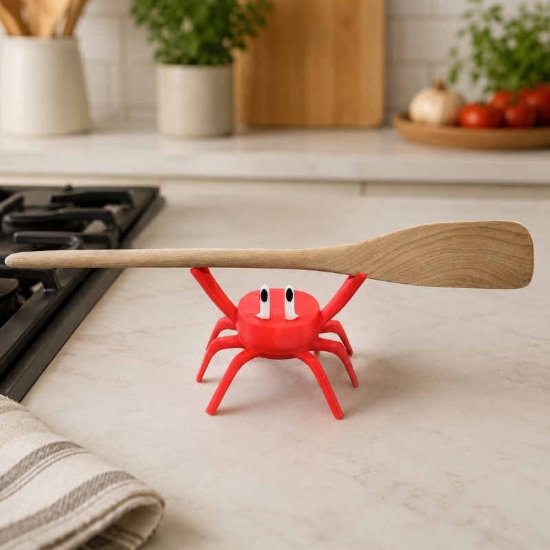 ที่วางช้อนรูปปูสีแดง, ที่วางอุ - Kitchen Gadgets To Gift บทวิจารณ์และราคา