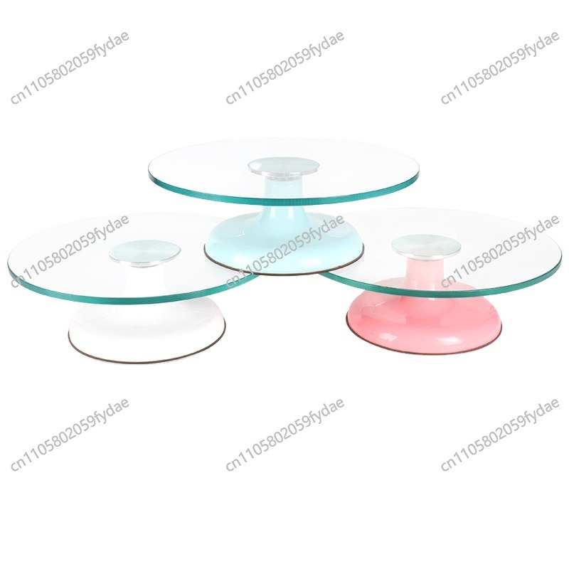 แก้วเทมเปอร์สำหรับตกแต่ง จานหม - Cake Decorating Turntable บทวิจารณ์และราคา