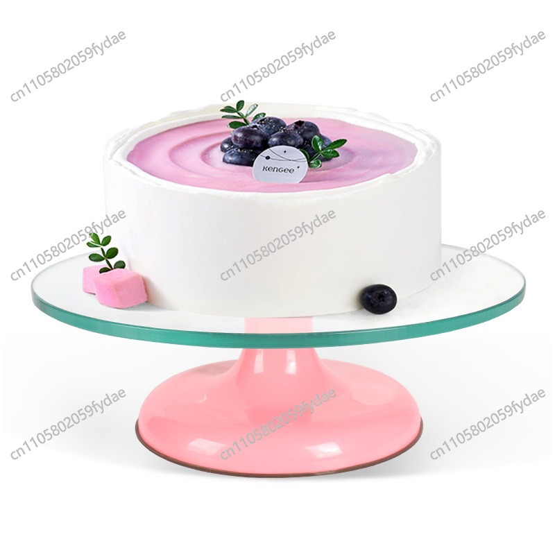 แก้วเทมเปอร์สำหรับตกแต่ง จานหม - Cake Decorating Turntable บทวิจารณ์และราคา
