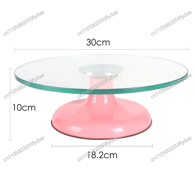 แก้วเทมเปอร์สำหรับตกแต่ง จานหม - Cake Decorating Turntable บทวิจารณ์และราคา