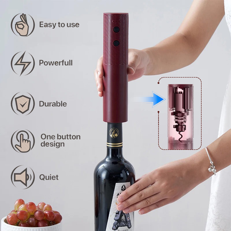 ที่เปิดขวดไวน์ไฟฟ้าอัตโนมัติสี - Electric Can Opener บทวิจารณ์และราคา