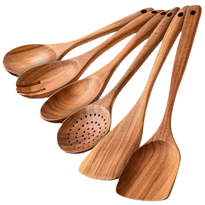 ชุดอุปกรณ์ครัวไม้ 6 ชิ้น ชุดช้ - Kitchen Gadgets Under 100 บทวิจารณ์และราคา