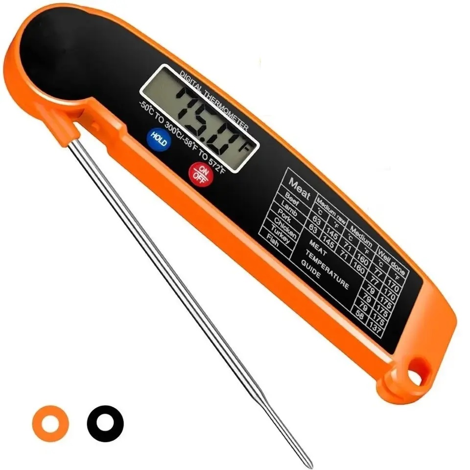 เทอร์โมมิเตอร์วัดอุณหภูมิอาหาร - Instant Read Thermometer บทวิจารณ์และราคา