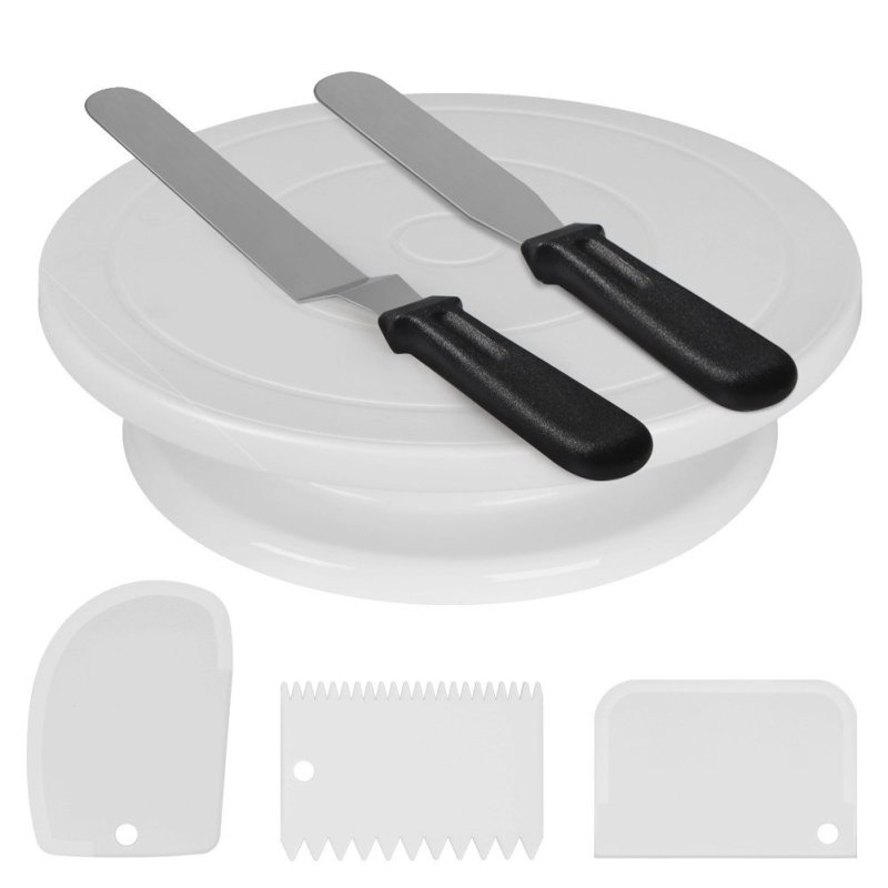 ที่ปรับระดับเค้กแบบโรตารี่อุปก - Cake Decorating Turntable บทวิจารณ์และราคา