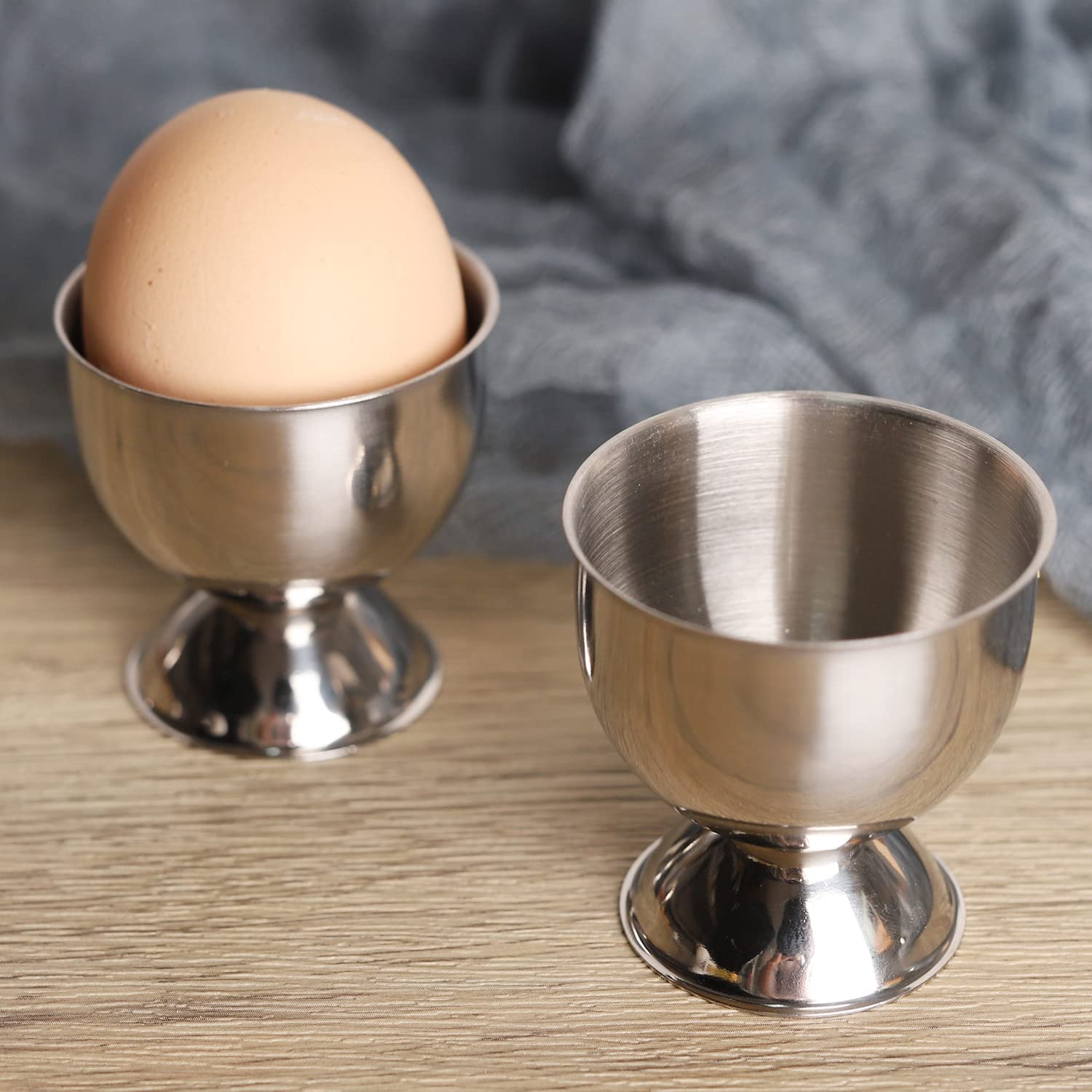 ชุดถ้วยไข่สแตนเลสเซตที่ใส่ถาดไ - Kitchen Gadgets To Gift บทวิจารณ์และราคา