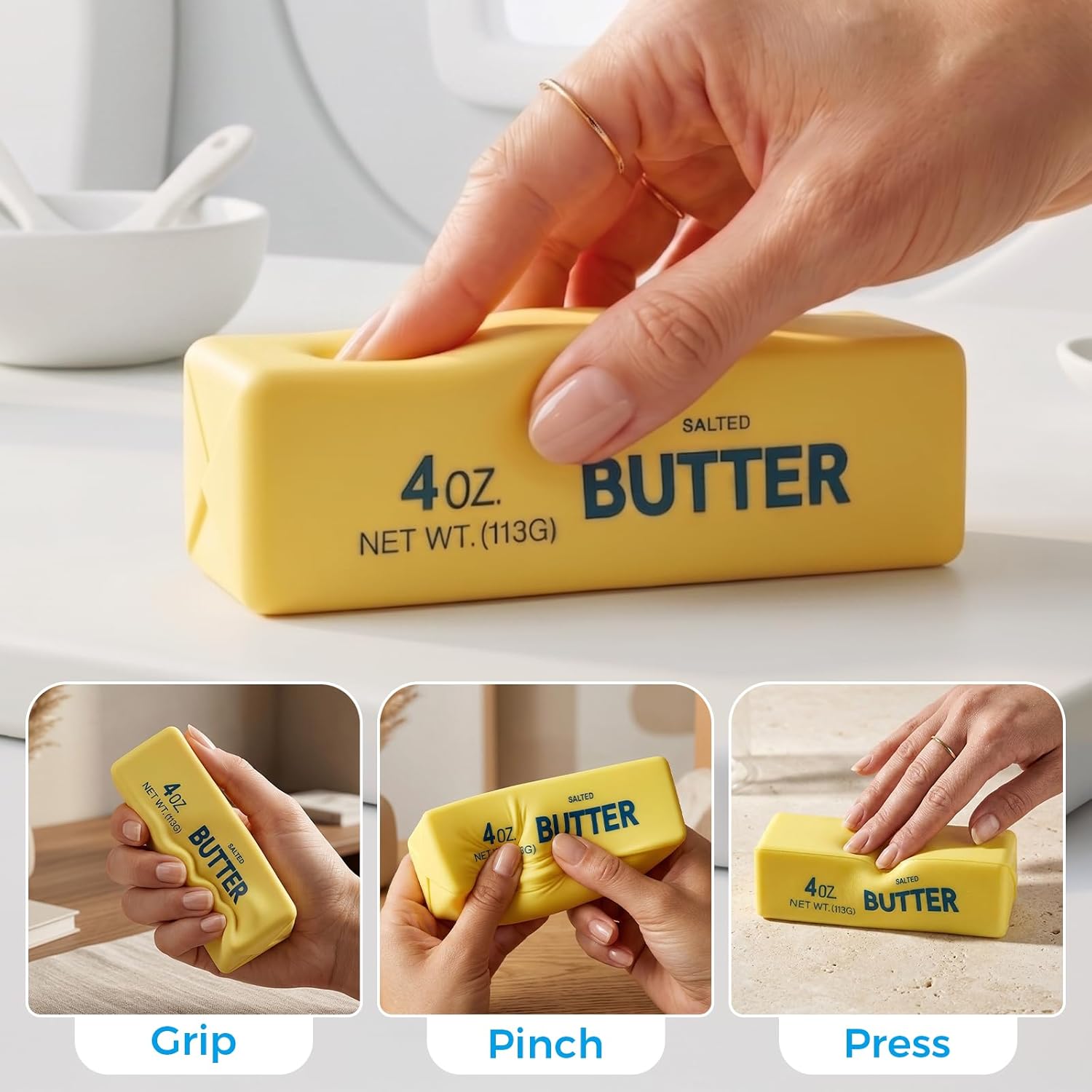 แท่งบัตเตอร์ซิลิโคนนุ่มแบบใหม่ - Kitchen Gadgets To Gift บทวิจารณ์และราคา