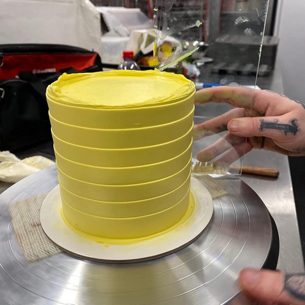 ชุดหวีแต่งหน้าเค้ก 4 ชิ้น ชุดท - Cake Decorating Turntable บทวิจารณ์และราคา