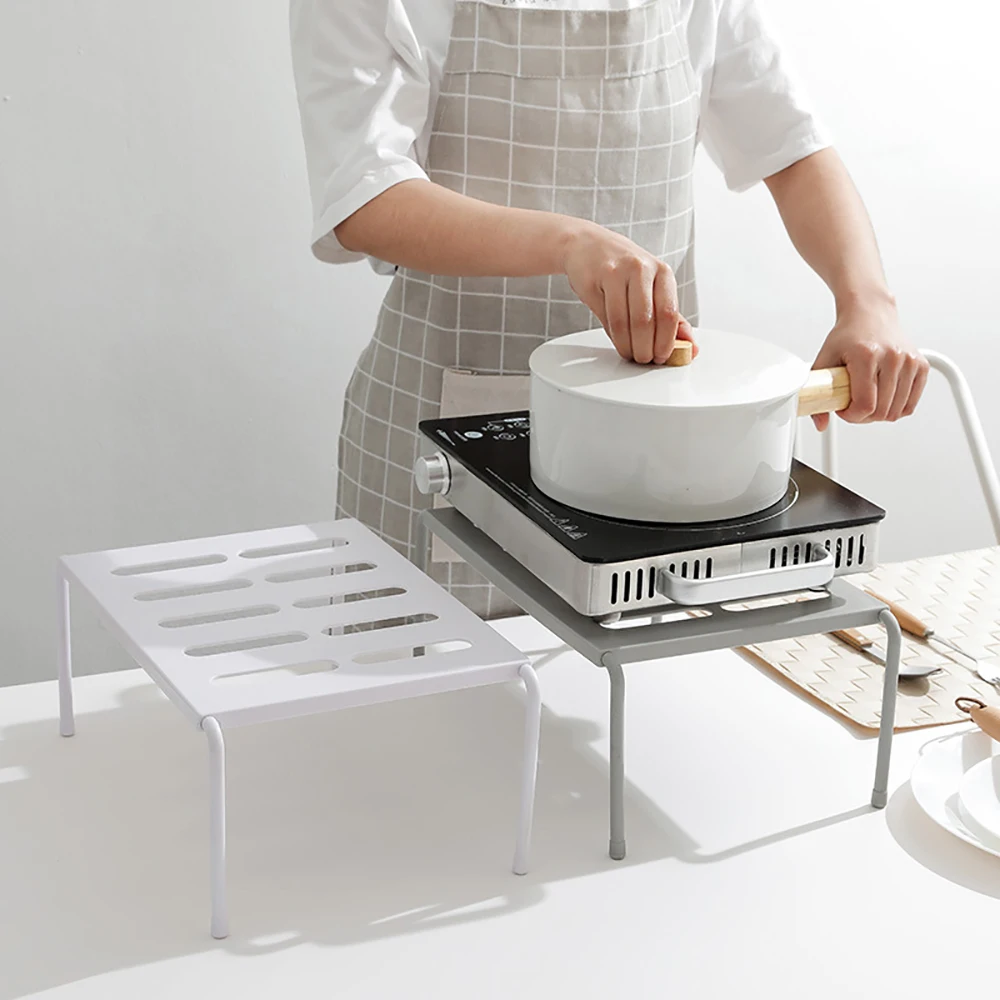 ชั้นวางของในครัวแบบพับเก็บได้ม - Kitchen Gadgets Cabinet บทวิจารณ์และราคา